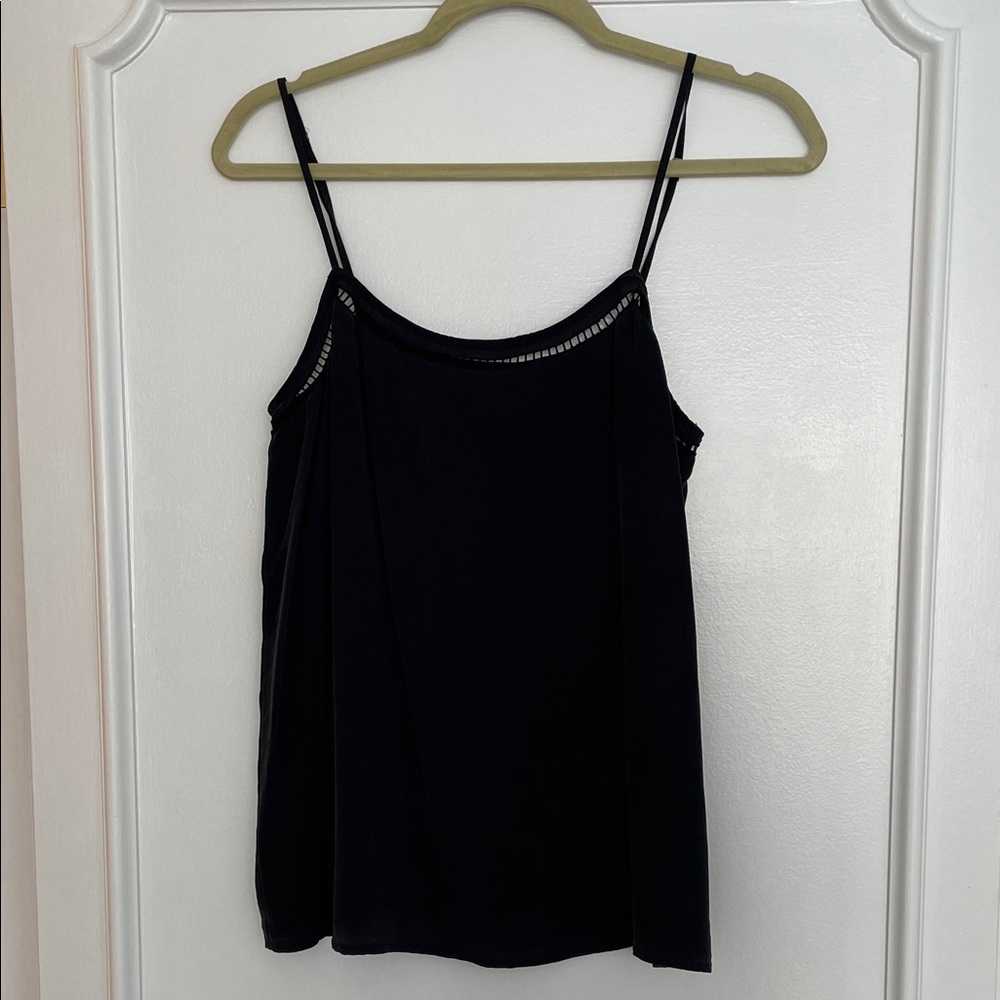 Equipment Black Silk Tank